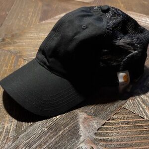 Carhartt Black Cap with Mesh Back